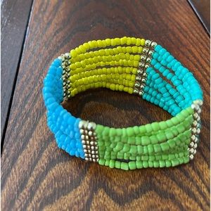 Stretch beaded bracelet